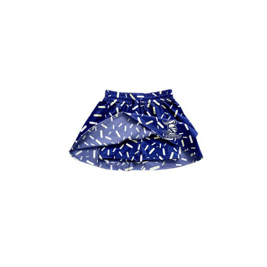 Preorder(moq 5) Adult Women Team Navy Knights Shorts Skort Bottoms 8.1
