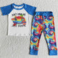 Boys Boutique Clothing Sets Short Sleeve Long Pants Baby Boys Clothes Outfits E11-18