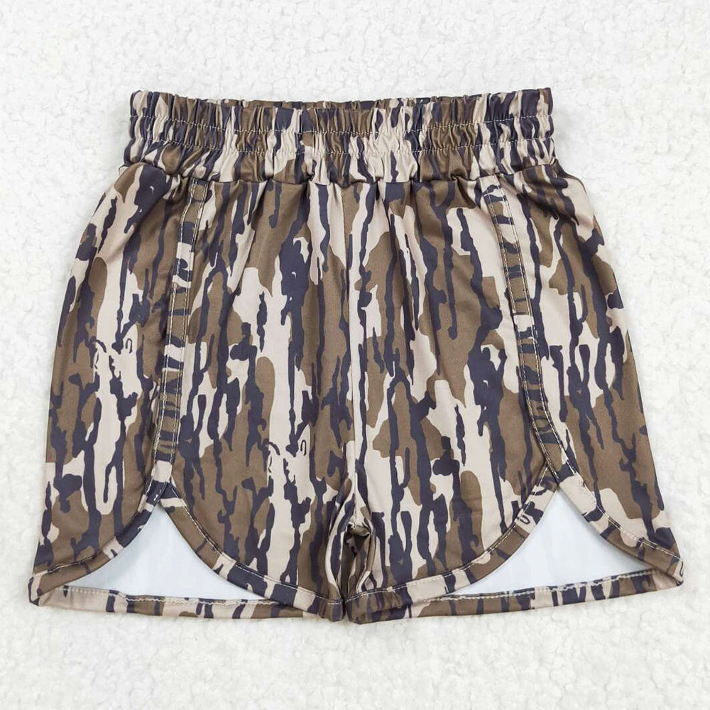 Baby Girls Shorts Green Camo Bottom Summer Shorts Bottoms SS0360