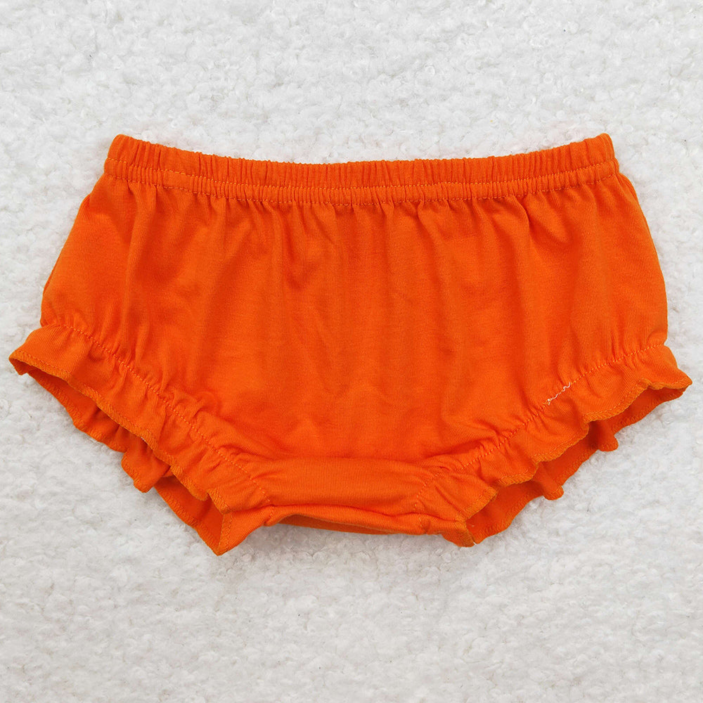 Baby Girls Shorts Orange Elastic Bummies Bottoms SS0364