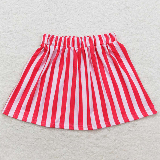 Baby Girls Skirt Pink Stripes Knee Length Skirts GLK0029