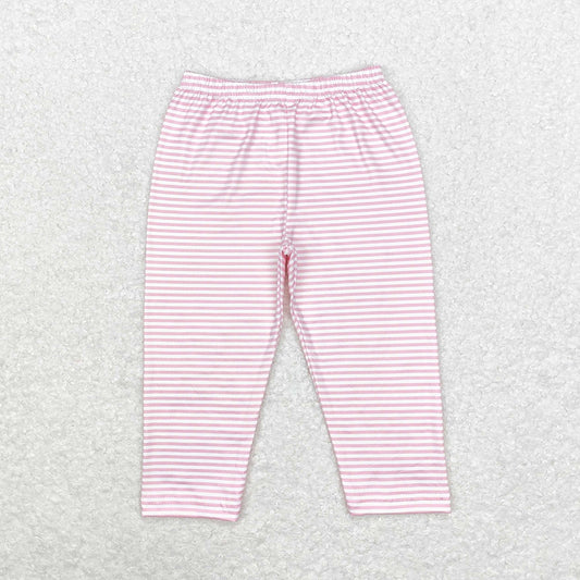 Baby Girls Pants Pink Stripes Legging Pants Bottoms P0625