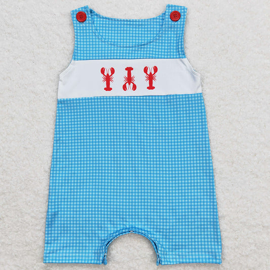 Baby Infant Boys Romper Crawfish Sleeveless Rompers SR1049