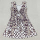Baby Girls Dress Southern Grey Camo Drip Team Shorts Yoga Knee Length Dresses GSD2819