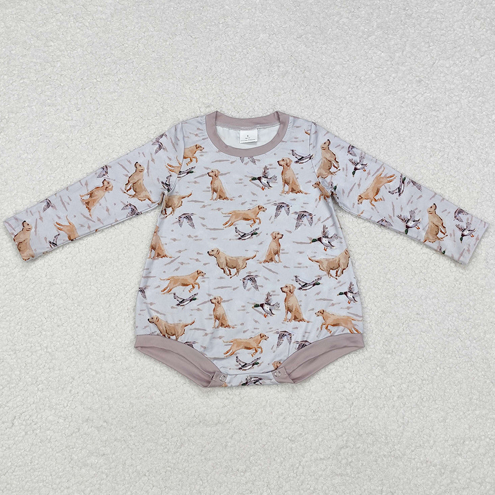 Baby Infant Boys Rompers Southern Dog Hunting Rompers LR1865
