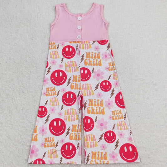 Baby Girls Jumpsuits Mama Tried Sleeveless Jumpsuits SR1195