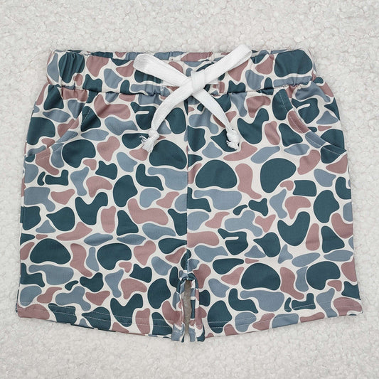 Baby Boys Shorts Green Camo Summer Shorts Bottoms SS0375