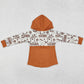 Baby Boys Clothes Western Horse Cactus Hooded Long Sleeve Tee Tops BT0750