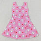 Baby Girls Athletic Dress Baseball Stars Yoga Active Wear Skort Knee Length Dresses GSD2135