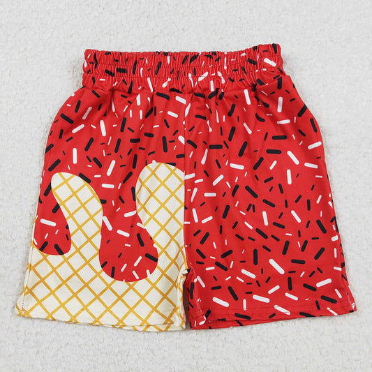 Baby Boys Shorts Red Sprinkle Drip Team Shorts Bottom SS0776 1.2