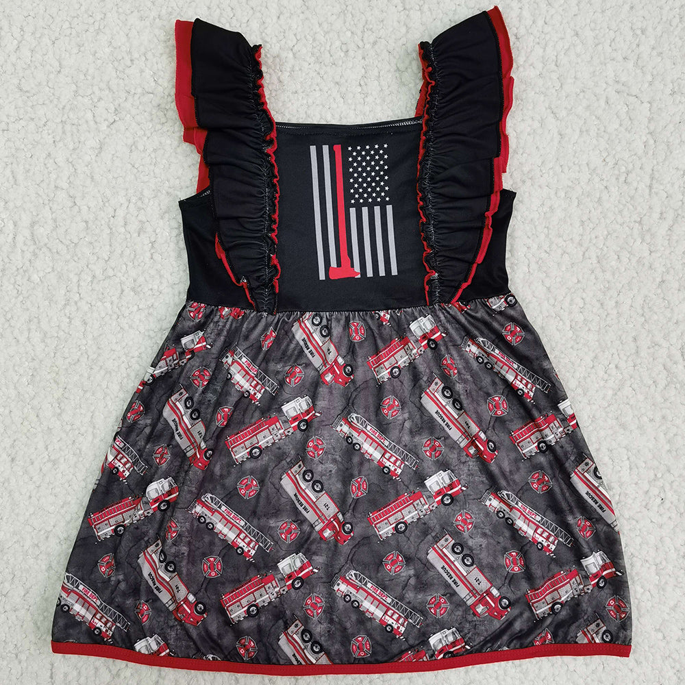 Hot Sale Baby Girl Dress Cute Fashion Girl Dresses Short Sleeve C15-17