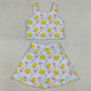Sibling Baby Girls Bows Baseballs Softballs Top Skirt Short Team Yoga Active Scallop Clothes Sets