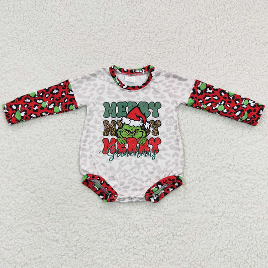 Boutique Baby Girls Christmas Rompers LR0279