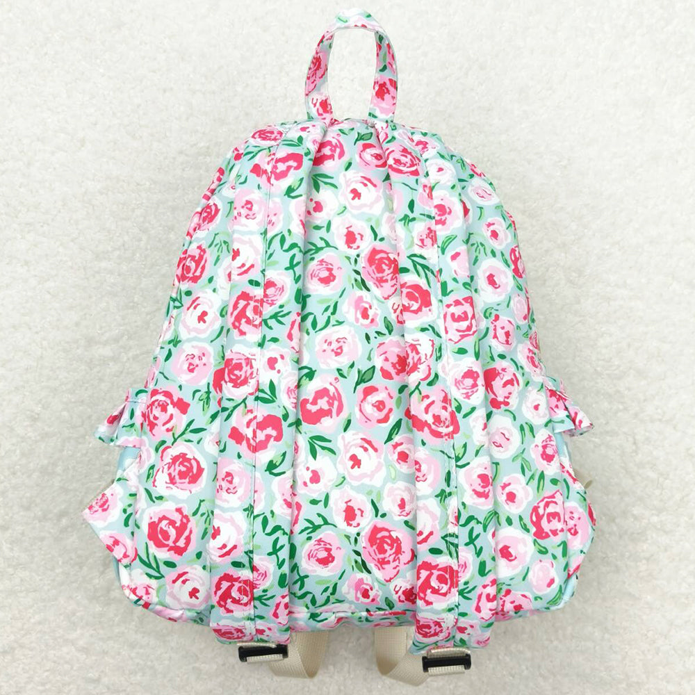 Baby Girls Backpacks Children Pink Flowers Back Bags BA0100