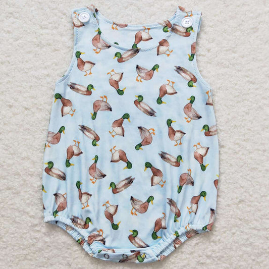 Baby Boys Romper Ducks Print Summer Rompers SR1282