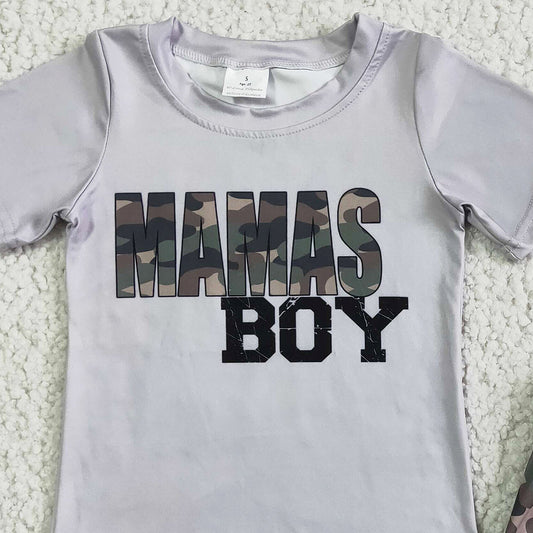 Fashion Baby Boy Clothes Sets Mama`s Boys Boutique Summer Boys Outfits BSSO0049