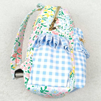 Baby Girls Backpacks Children Colorful Flowers Back Bags BA0097 8.5
