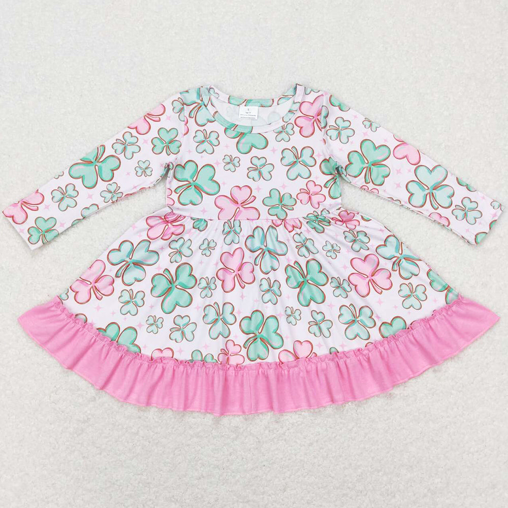 Baby Girls Dress St. Patrick's Day Knee Length Dresses GLD0503