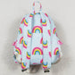 Boutique Kids Girls Backpacks Pink Ruffle Rainbow Backpack BA0167