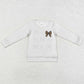 Baby Girls Clothes Tops Bows Ducks Hunting Long Sleeve Tops GT0759