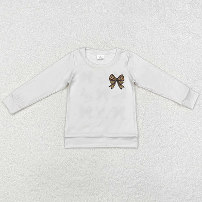 Baby Girls Clothes Tops Bows Ducks Hunting Long Sleeve Tops GT0759
