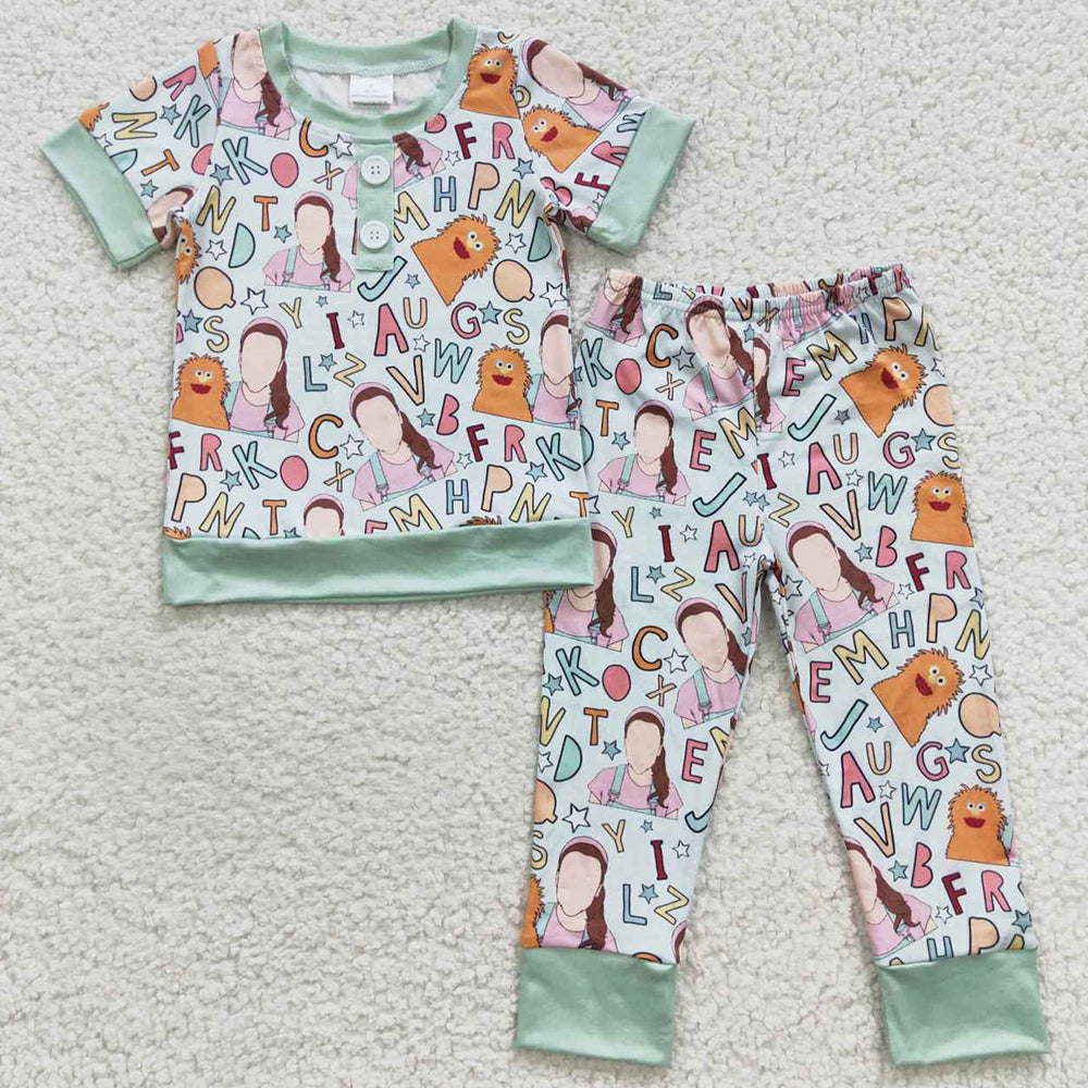 Cute Kids Pajamas Boys Sleepwear Nightwear Outfits BSPO0110