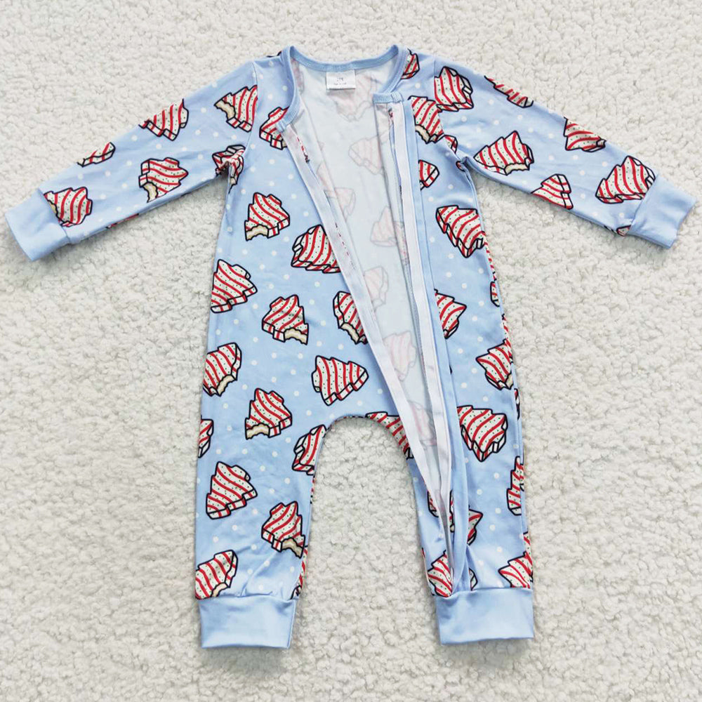 Infant Baby Rompers Long Sleeve Sibling Jumpsuit Christmas LR0340 LR0345