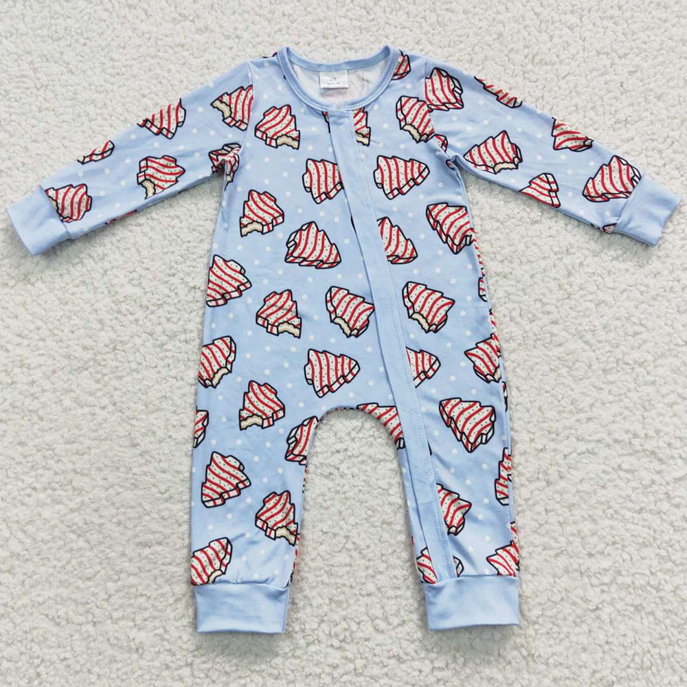 Infant Baby Rompers Long Sleeve Sibling Jumpsuit Christmas LR0340 LR0345