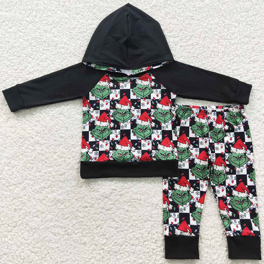 Christmas Kids Boutique Clothing Hoodies Sets BLP0223