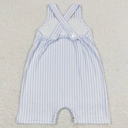 Baby Boys Rompers White Stripes Summer Rompers SR1362