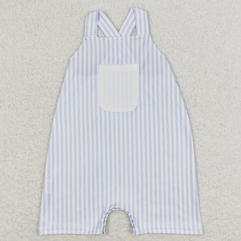 Baby Boys Rompers White Stripes Summer Rompers SR1362