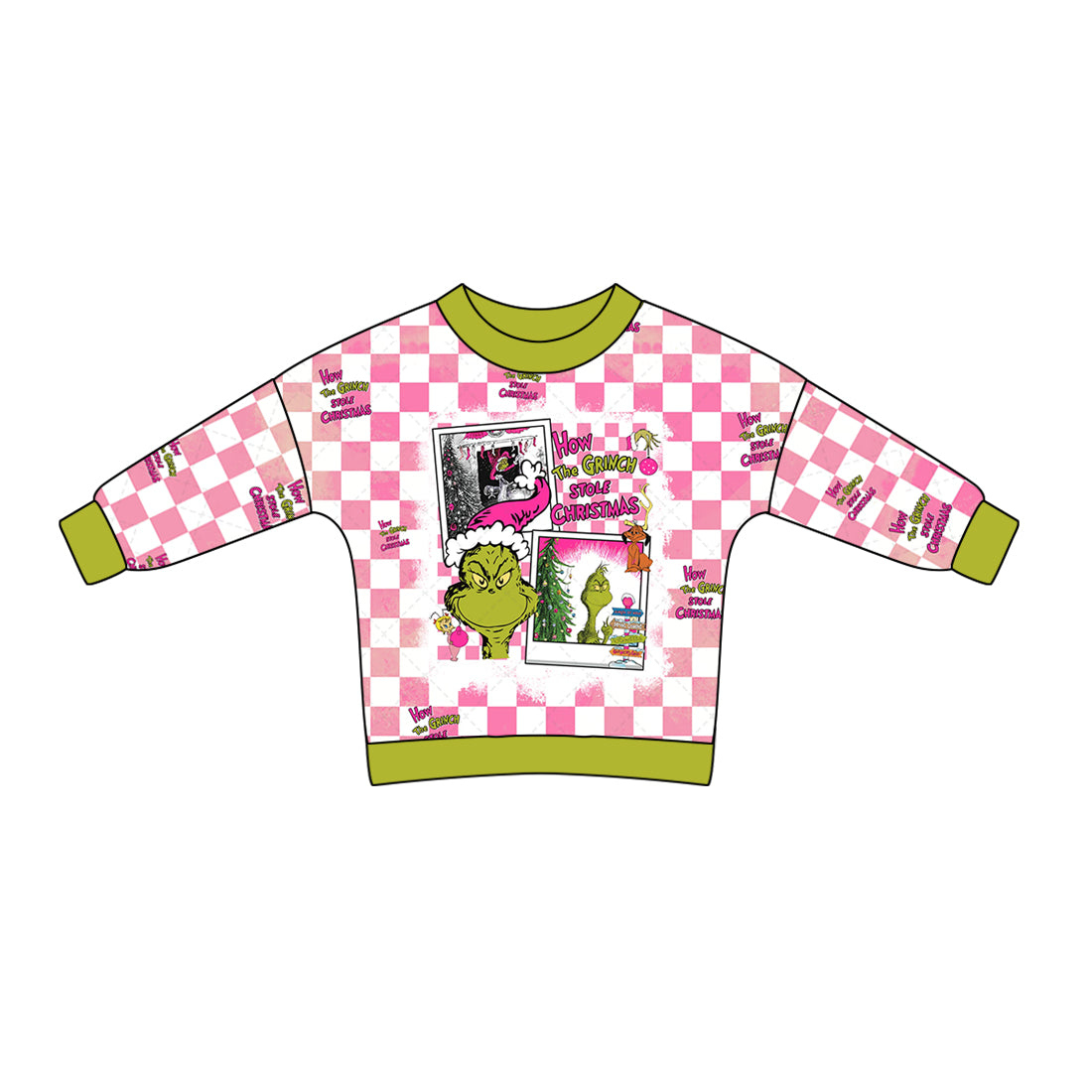 Baby Girls T-shirts Christmas Long Sleeve Tee Shirts Tops Preorder MOQ 5