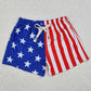 Baby Boys Swim Trunks 4th Of July Star Kids Trunks Swimsuits S0089