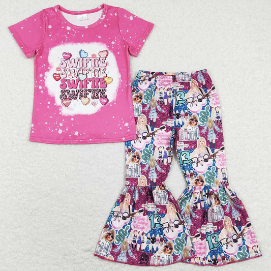 Fashion Baby Girls Clothes Bell Pants Sets GSPO1211