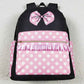 Kids Girls Backpacks Pink Bow Cartoon Backpack Back Bags BA0183