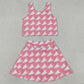 Baby Girls Clothes Cheer Athletic Active Wear Top Shorts Skirts Clothes Sets GSD1467