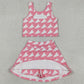 Baby Girls Clothes Cheer Athletic Active Wear Top Shorts Skirts Clothes Sets GSD1467