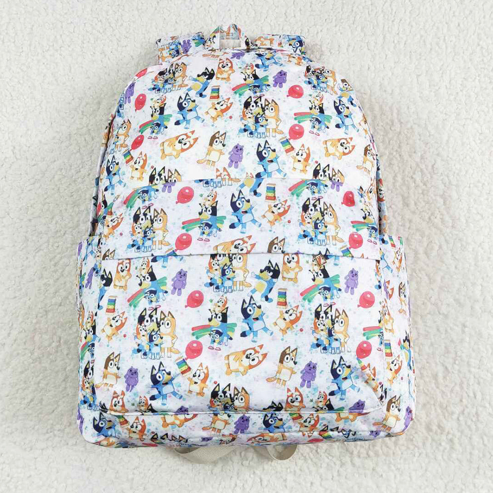 Baby Girls Backpacks Children Dogs Cartoon Print Backpack BA0054