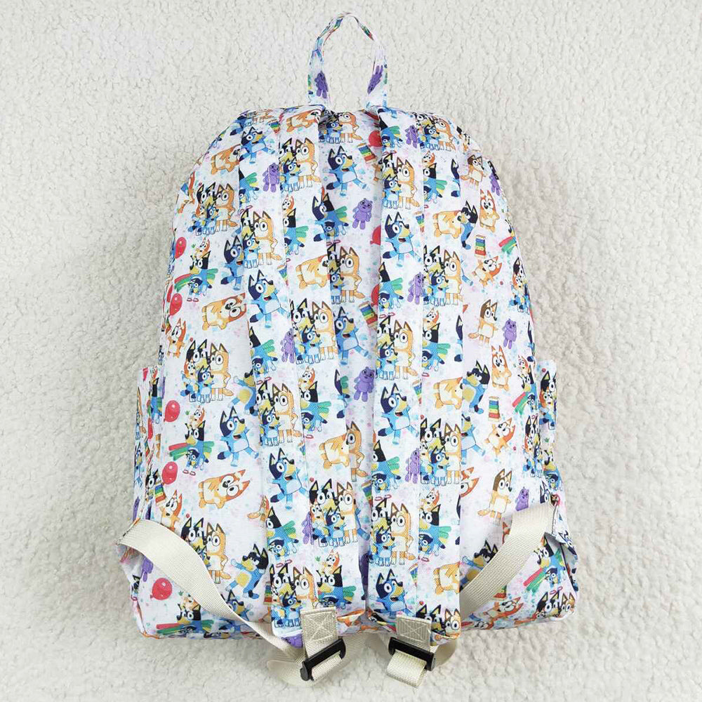 Baby Girls Backpacks Children Dogs Cartoon Print Backpack BA0054