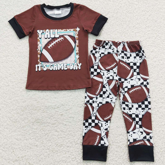 Boutique Boys Clothes Fall Sets BSPO0059