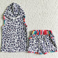 Baby Boy Clothes Hoodie Sets Summer Kids Clothes Boys Leopard Outfits BSSO0060