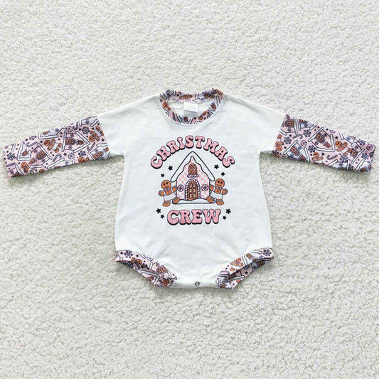 Christmas Baby Rompers Long Sleeve 0-3t Jumpsuit LR0423