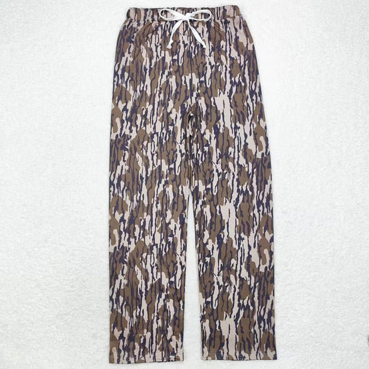 Adult Man Pants Camo Fall Bottom Pants Pajamas P0587