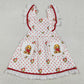 Baby Girls Dress Hearts Dogs Flowers Valentines Pockets Knee length Dresses GSD2963 12.23