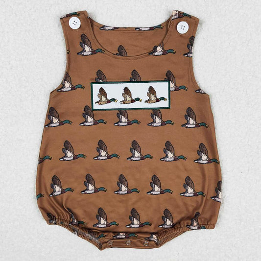 Baby Boys Rmpers Ducks Summer Sleeveless Rompers SR1285