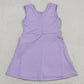 Baby Girls Clothes Lavender Sleeveless Yoga Active Short Knee Length Dresses GSD3881