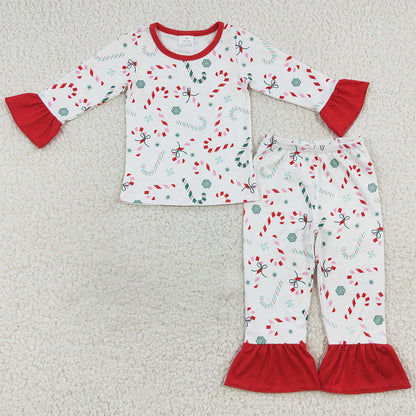 Christmas Kids Sibling Pajamas Girls Pajamas Nightdress Boys Sleepwear Sets GLP0610