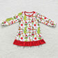 Boutique Girls Nightdress Christmas Kids Girls Pajamas GLP0619 GLD0299