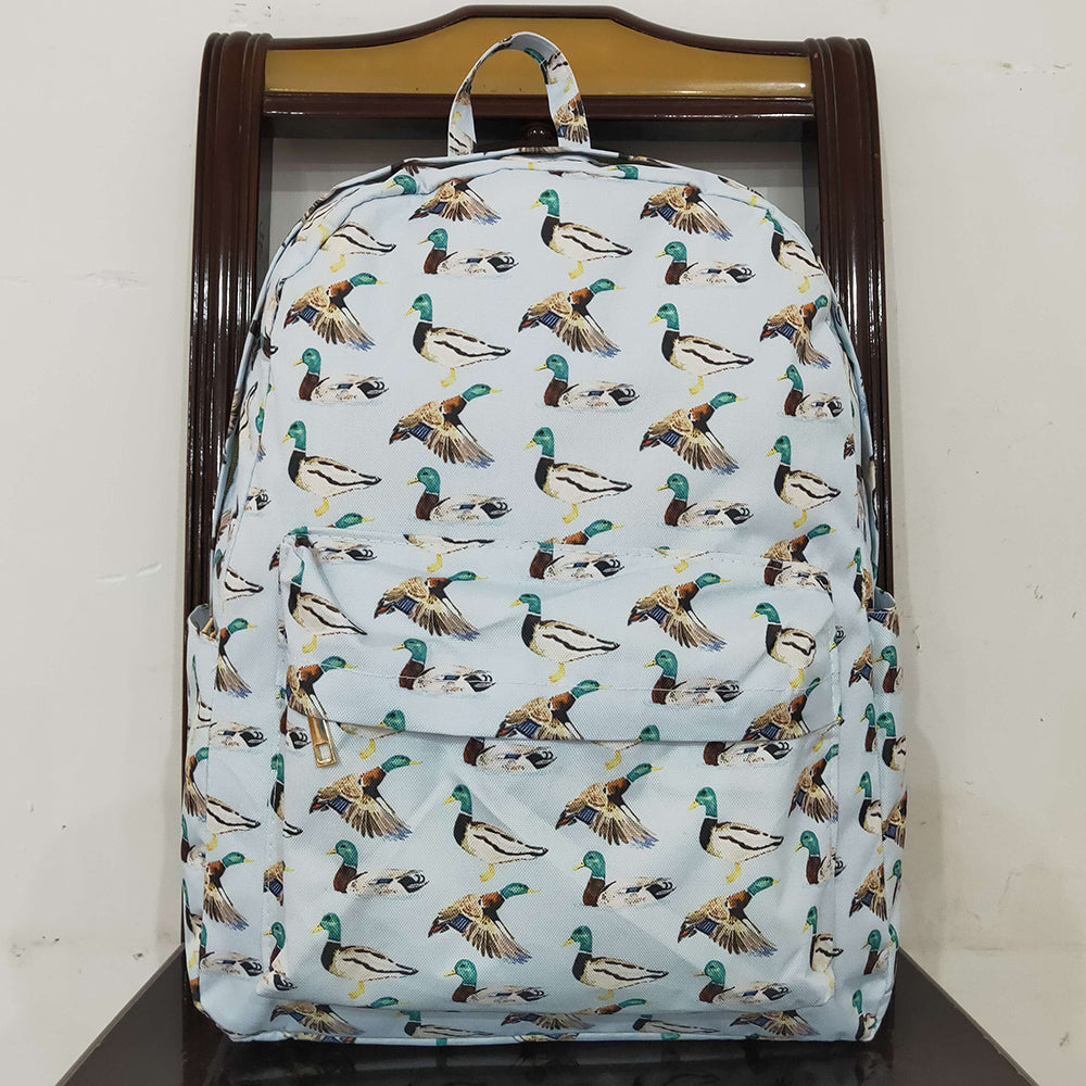Baby Girls Kids Backpacks Boys Mallard Ducks Backpacks Bags BA0277