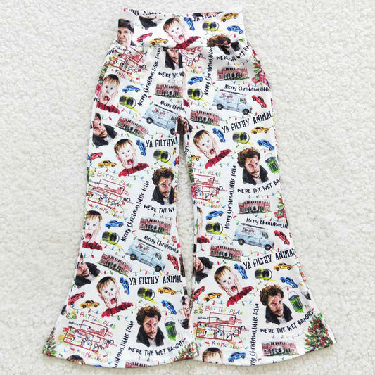 Christmas Girls Pants Boutique Bottoms P0235